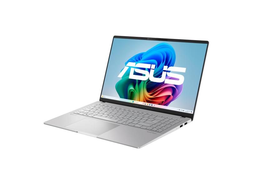 Notebook ASUS Vivobook S15 S5507QA-MA101W Qualcomm Snapdragon X1E-78-100 32Gb Ram 1TB SSD Windows 11 Home Tela 15,6” OLED 120Hz Silver