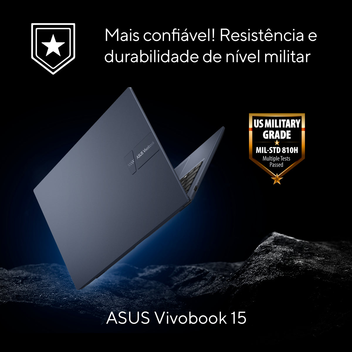 Notebook Asus Vivobook 15 X1504ZA-NJ931 Intel Core I5 1235u 16GB Ram 512GB SSD Linux Intel® Iris Xe Quiet Blue