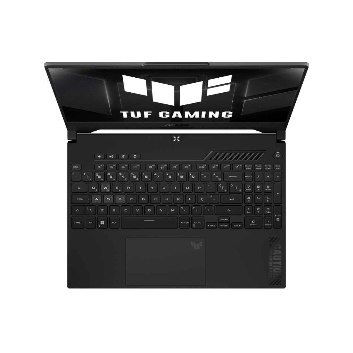 Notebook Gamer ASUS TUF Gaming F15 FX507ZC4-HN232 RTX 3050 Intel Core i5 12500H 16Gb Ram 512Gb SSD Linux KeepOS Tela 15,6" 144Hz - Gray