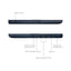 Notebook Asus Vivobook 15 X1504ZA-NJ983 Intel Core I5 1235u 8GB SSD 512GB KeepOS Intel® Iris Xe Quiet Blue