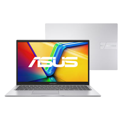 Notebook ASUS Vivobook Go 15 E1504GA-NJ440W, Intel Core i3 N305, 4GB RAM, 128GB SSD, Windows 11 Home, 15,6" LED FHD, Cool Silver