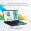 Notebook Asus Vivobook 15 X1504ZA-NJ931 Intel Core I5 1235u 16GB Ram 512GB SSD Linux  Intel® Iris Xe Quiet Blue